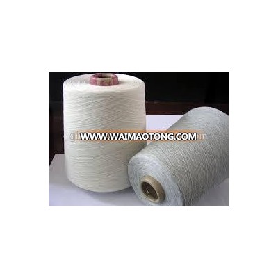 Polyester / Cotton Combed 65/35 Knitting Yarn with 8% Black